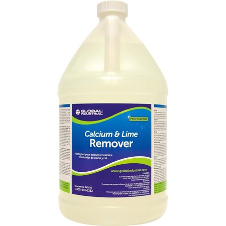 GLOBAL INDUSTRIAL Calcium & Lime Remover, 1 Gallon Bottle 641626